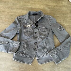 White House black market Gray Women's Jacket size 0